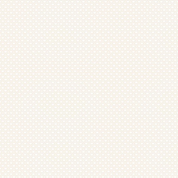 Unbranded Shell Top Cream Matte Finish Non-Woven Paper Non-Pasted Wallpaper Roll