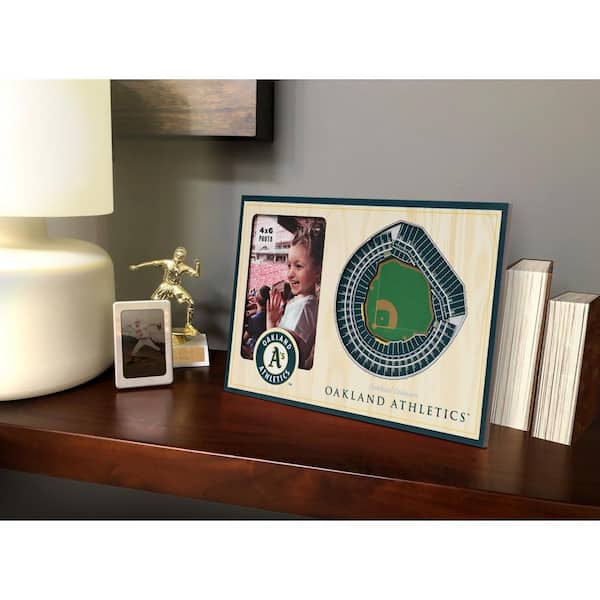 MLB Oakland Athletics 3D StadiumView Picture Frame - Oakland Coliseum