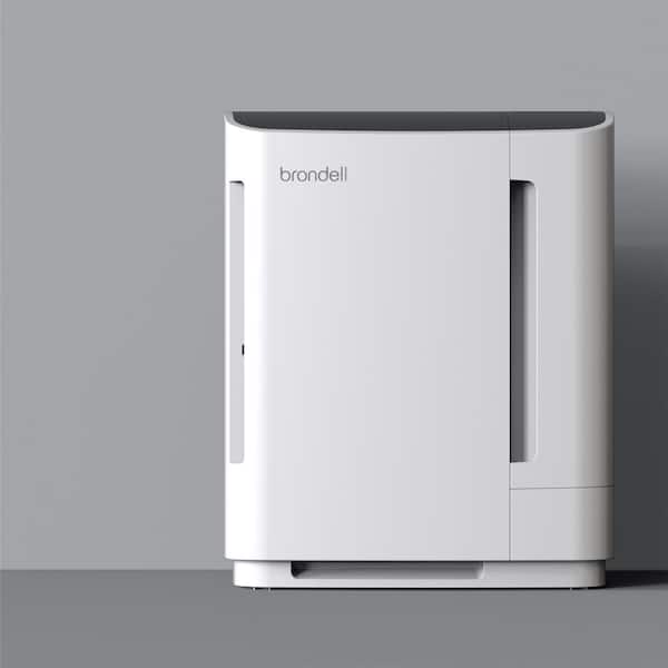 Brondell O2+ Revive TrueHEPA Air Purifier Humidifier in White