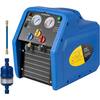 VIVOHOME R1234yf R32 3/4 HP Portable Refrigerant Recovery Machine for Vapor Liquid Refrigerant, Car Air Conditioning VH1503