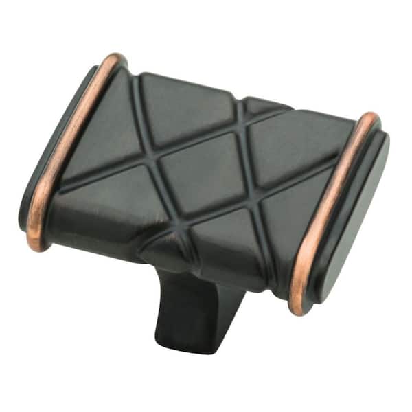 Liberty Bainsbury 1-1/2 in. (38 mm) Bronze with Copper Highlights Round Cabinet Knob