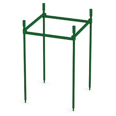 12.5 in. City Pickers Resin Crop Prop Modular Outdoor Plant Stand Trellis System, Build as Your Plants Grow