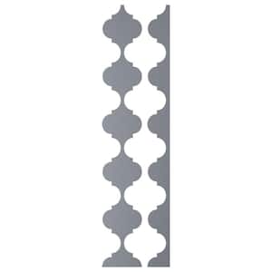 Marrakesh 0.125 in. T x 0.5 ft. W x 4 ft. L Bronze Mirror Acrylic Decorative Wall Paneling 12-Pack