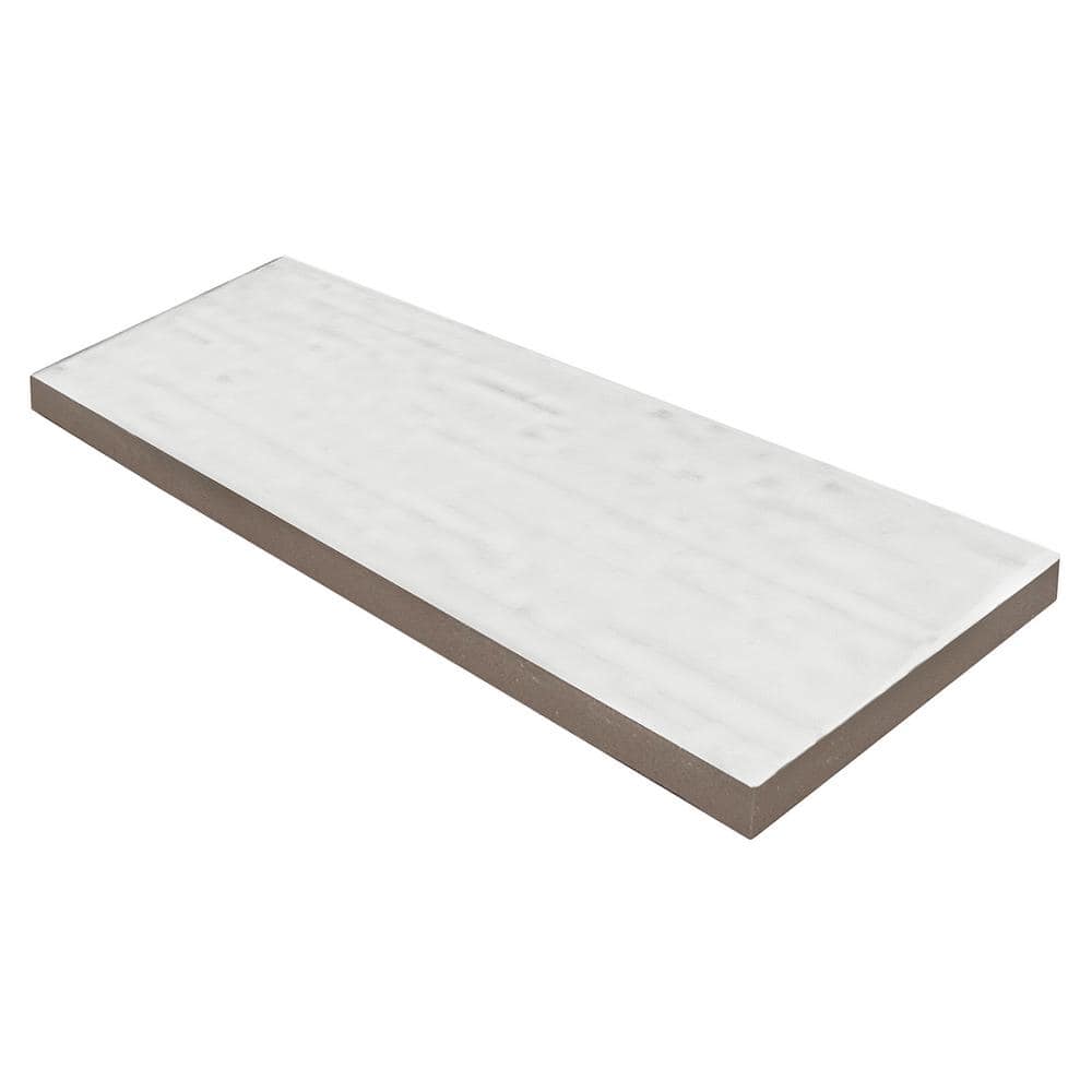 Matte White 3" x 9" Porcelain Subway Wall & Floor Tile