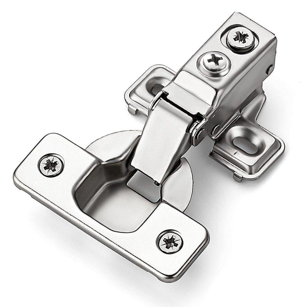 10-Pack Soft Close 105° Face Frame Cabinet Hinges Concealed 1/2 in. Overlay Brushed Nickel Finish price history on PriceWatchPro