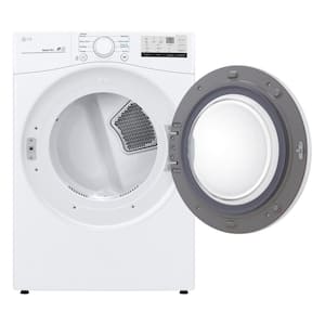 7.4 Cu. Ft. vented Stackable Electric Dryer in White with Sensor Dry