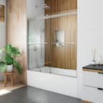 DreamLine Sapphire 56 in. to 60 in. W x 60 in. H Semi-Frameless