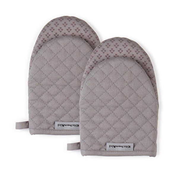 KitchenAid 2 pack of mini oven mitt/mitts choice of color 100