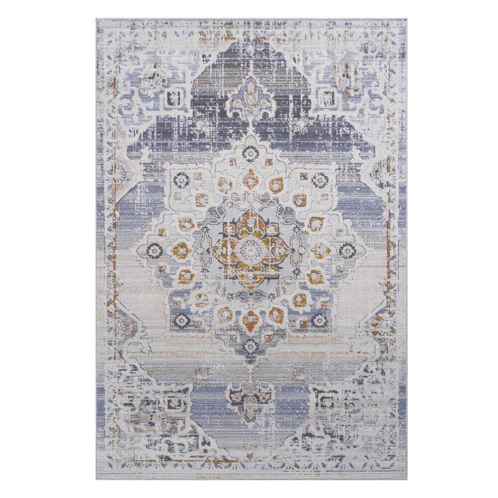 LOOM & LUXE Collection 2 ft. X 3 ft. Cream Medallion Non-Shedding Stylish and Stain Resistant Area Rug price history on PriceWatchPro