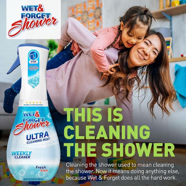 Wet and Forget 16.9 oz. Shower Ultra Cleaning Mist Fresh 801016-F