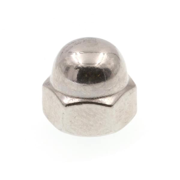 Prime-Line #8-32 Grade 18-8 Stainless Steel Acorn Cap Nuts (25-Pack)