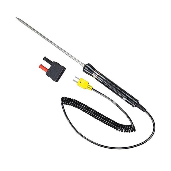 K Type Thermocouple Sensor Multimeter Temperature Probe Banana Plug 1000mm 、PTE 