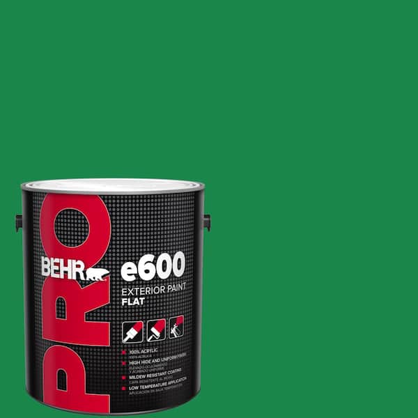BEHR PRO 1 gal. #460B-6 Chlorophyll Flat Exterior Paint