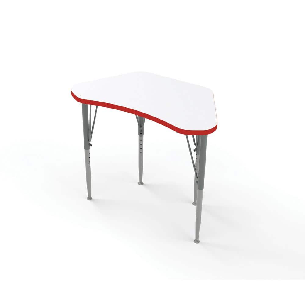 Versa Wing Desk Laminate Height Adjustable Kids Desk Preschool and Daycare 