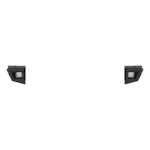 TrailChaser Jeep Wrangler Steel Rear Bumper Corners with LEDs