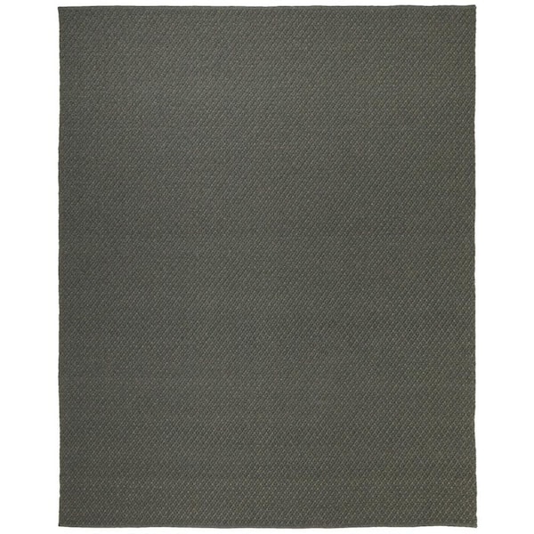 10 ft. x 14 ft. Green Abstract Area Rug