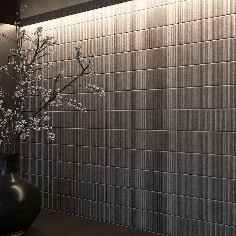 Noir Matte 3x12 Ceramic Subway Wall Tile