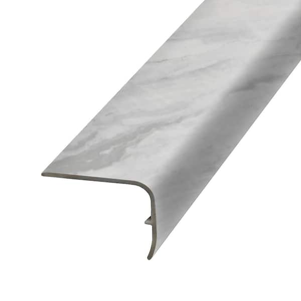 PERFORMANCE ACCESSORIES Winter 1.32 in. T x 1.88 in. W x 78.7 in. L Vinyl Stair Nose Molding
