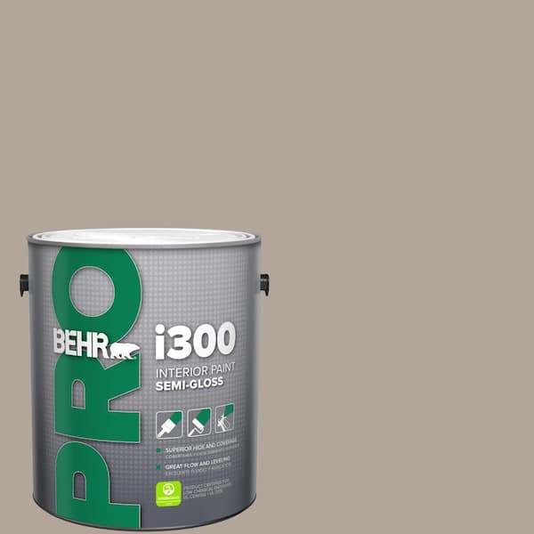 BEHR PRO 1 gal. #ECC-45-1 Deer Run Semi-Gloss Interior Paint