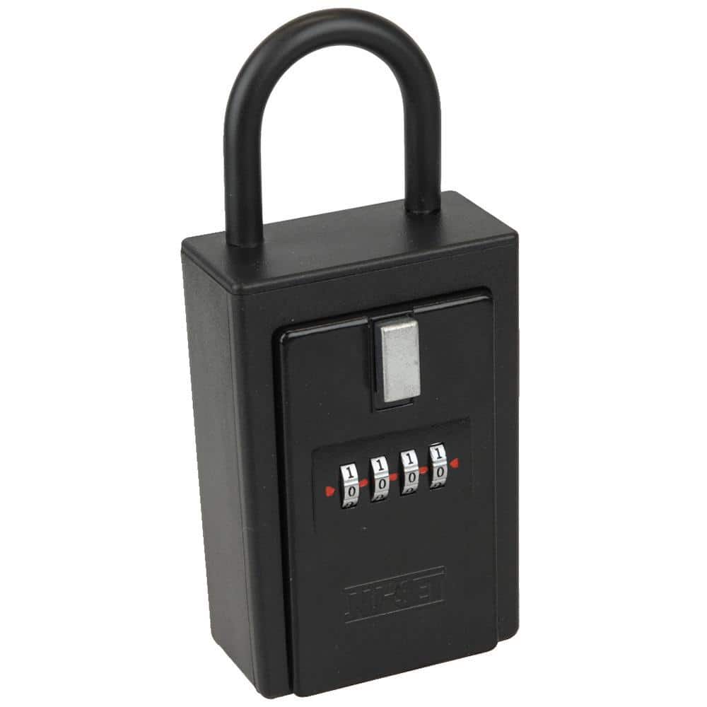NUSET 4 Digit Numeric Key Card Storage Lock Box 1003-3 - The Home Depot