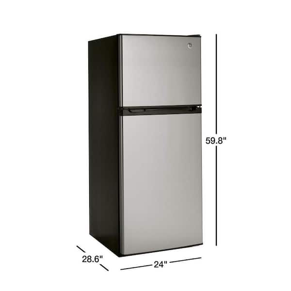 GE GBE10ESJSB Compact Bottom Freezer Refrigerator review: This