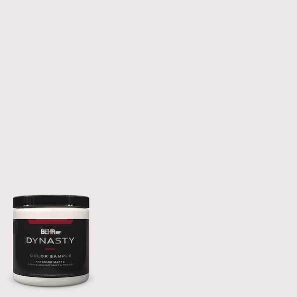 BEHR DYNASTY 8 oz. #720A-1 Phantom Mist Matte Stain-Blocking Interior/Exterior Paint & Primer Sample