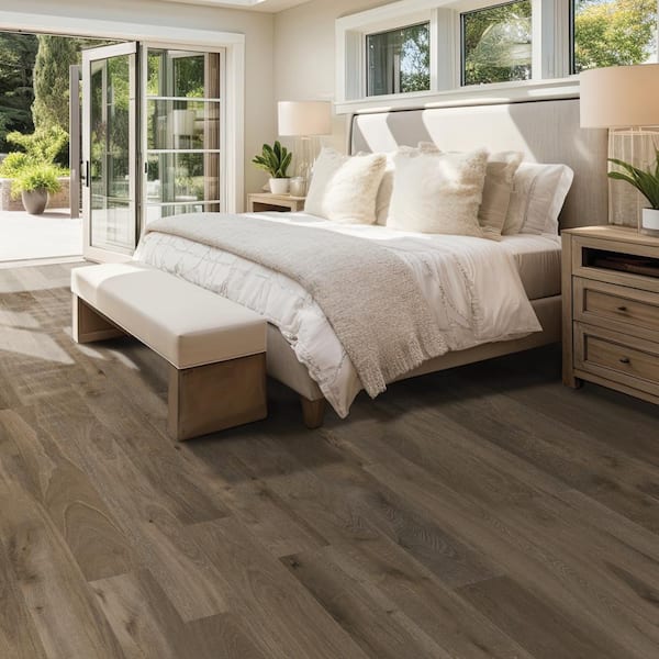 Warm White Oak 28 MIL x 7.76 in. W x 60 in. L Click-Lock Waterproof Luxury Vinyl Plank Flooring (25.87 sq. ft)
