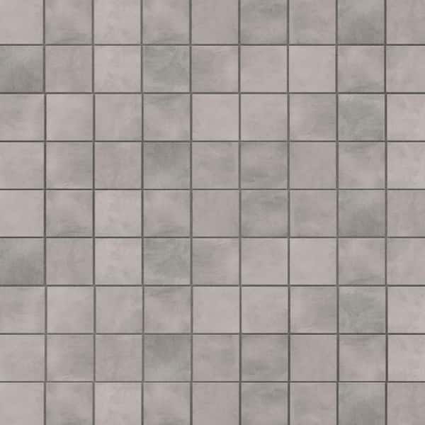 Laverton Taco Gris 2 in. x 2 in. Porcelain Floor and Wall Tile (0.5 sq. ft./Case)