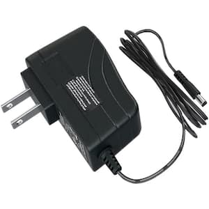12-Watt Black LED Power Cord Supply