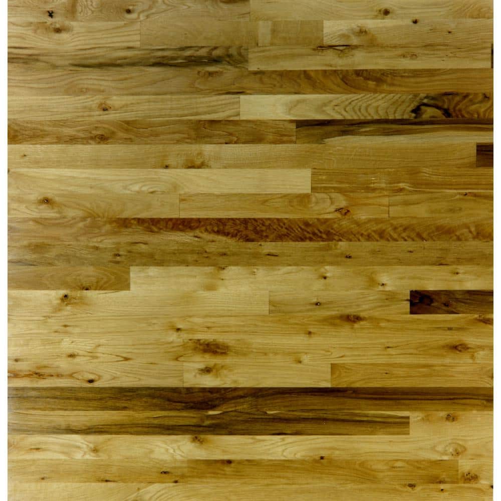 White Oak #2 Com 3/4 in. T x 3-1/4 in. W Unfinished Solid Hardwood Flooring
