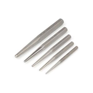1/4 in. to 1/2 in. Center Punch Set (5-Piece)