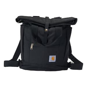 23.23 in. Convertible Backpack Tote Black OS
