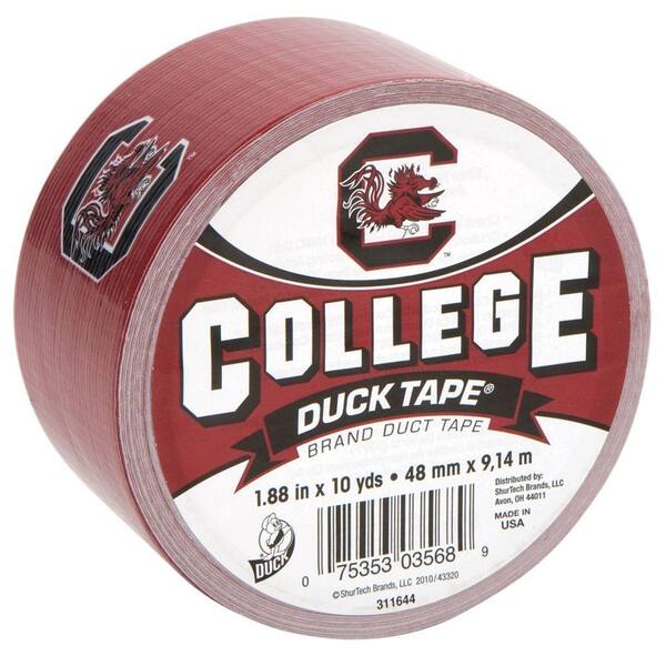 Duck College 1-7/8 in. x 30 ft. University of South Carolina Duct Tape (6-Pack)