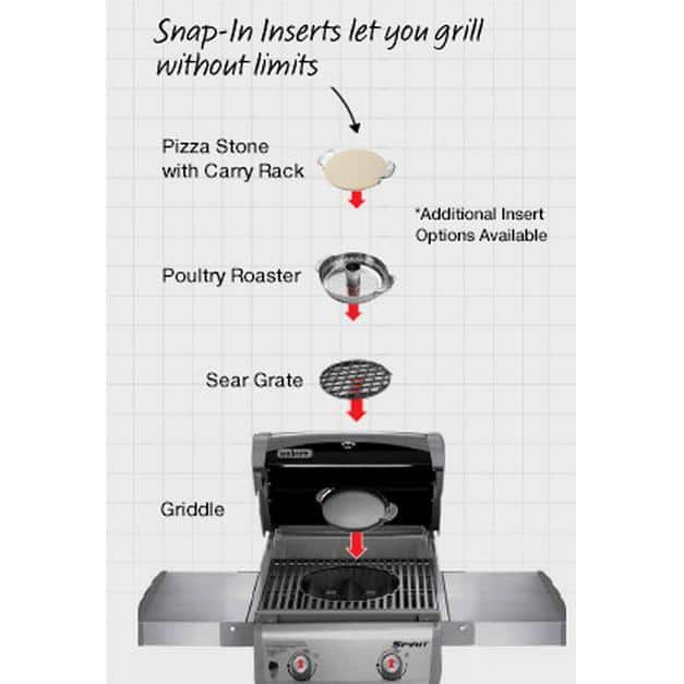 Stainless Steel Poultry Roaster for BBQ Grill