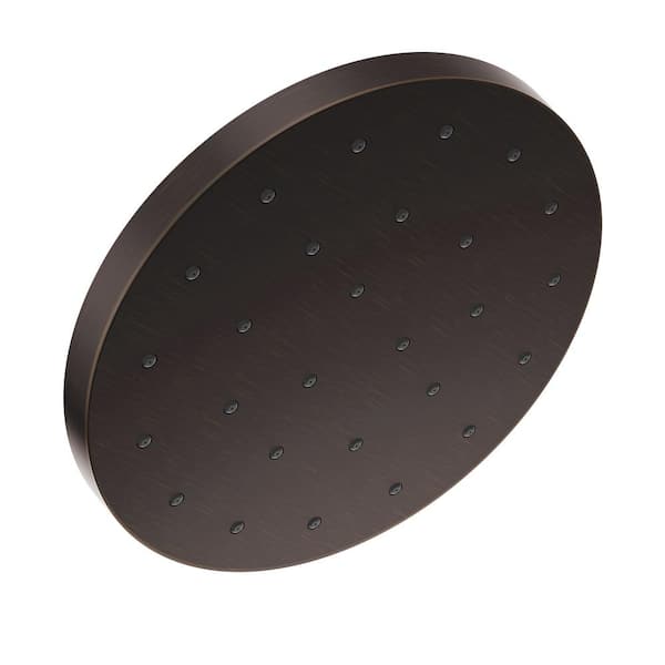 Delta 1-Spray Patterns 1.75 GPM 12 in. Wall Mount Fixed Shower Head with H2Okinetic in Venetian Bronze