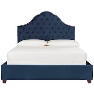 Beckham Blue Full Upholstered Bed