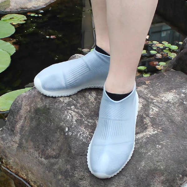 Reusable Boot Step And Snap Shoe Covers YULEYS Reusable Boot And