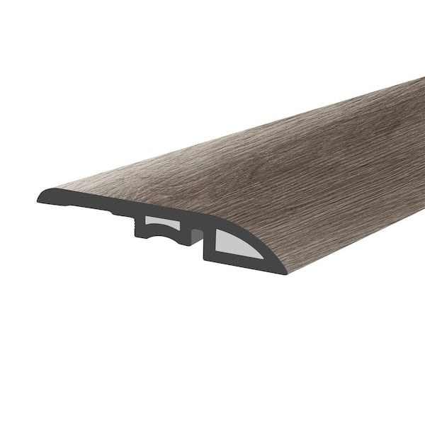 Lucida Surfaces TruCore Stormcloud 1-3/4 in. W x 47-1/4 in. L x 0.27 in. T Vinyl Reducer Molding Trim