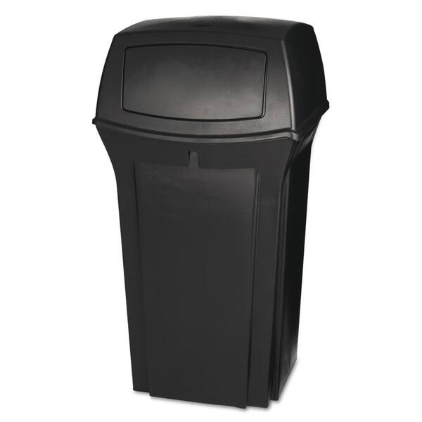 Rubbermaid Commercial Products Ranger 35 Gal. Brown 2-Door Trash Can