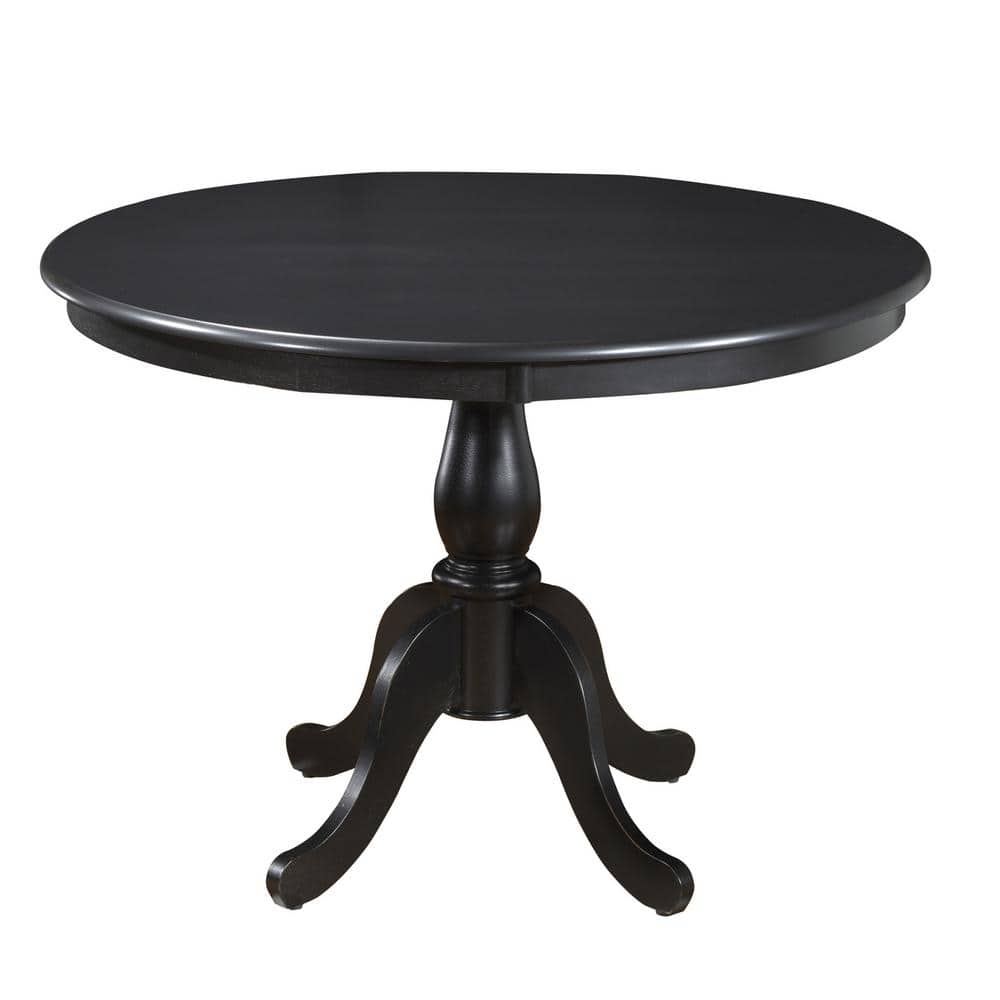 Danielle Walnut Wood 42 in. Pedestal Dining Table (Seats 4) price history on PriceWatchPro