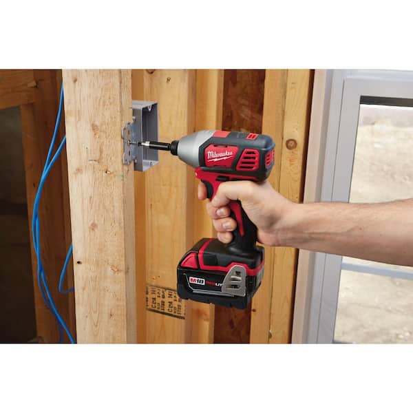 Milwaukee M18 18V Lithium-Ion Cordless Combo (8-Tool) with Three Ah Batteries, 1 Charger, 2 Tool and Hole Saw Set 2691-28XC-49-22-4170 - The Home Depot