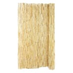 72 in. H x 192 in. L Natural Tan Peeled Reed Fencing Panels Garden Screen Fence