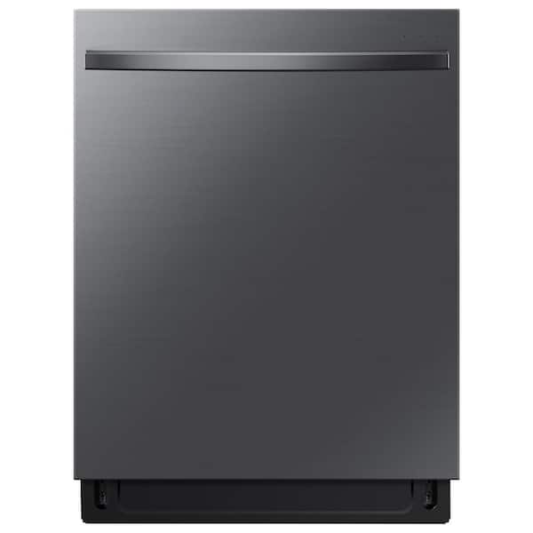 Samsung 24 in. Fingerprint Resistant Black Stainless Steel Top Control Smart Tall Tub Dishwasher with AutoRelease, 44dBA