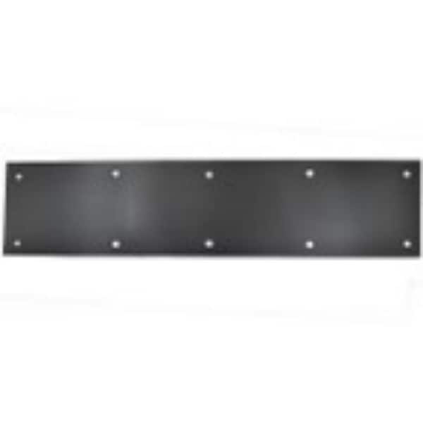 Taco 8 in. x 34 in. Black Commercial Kick Plate