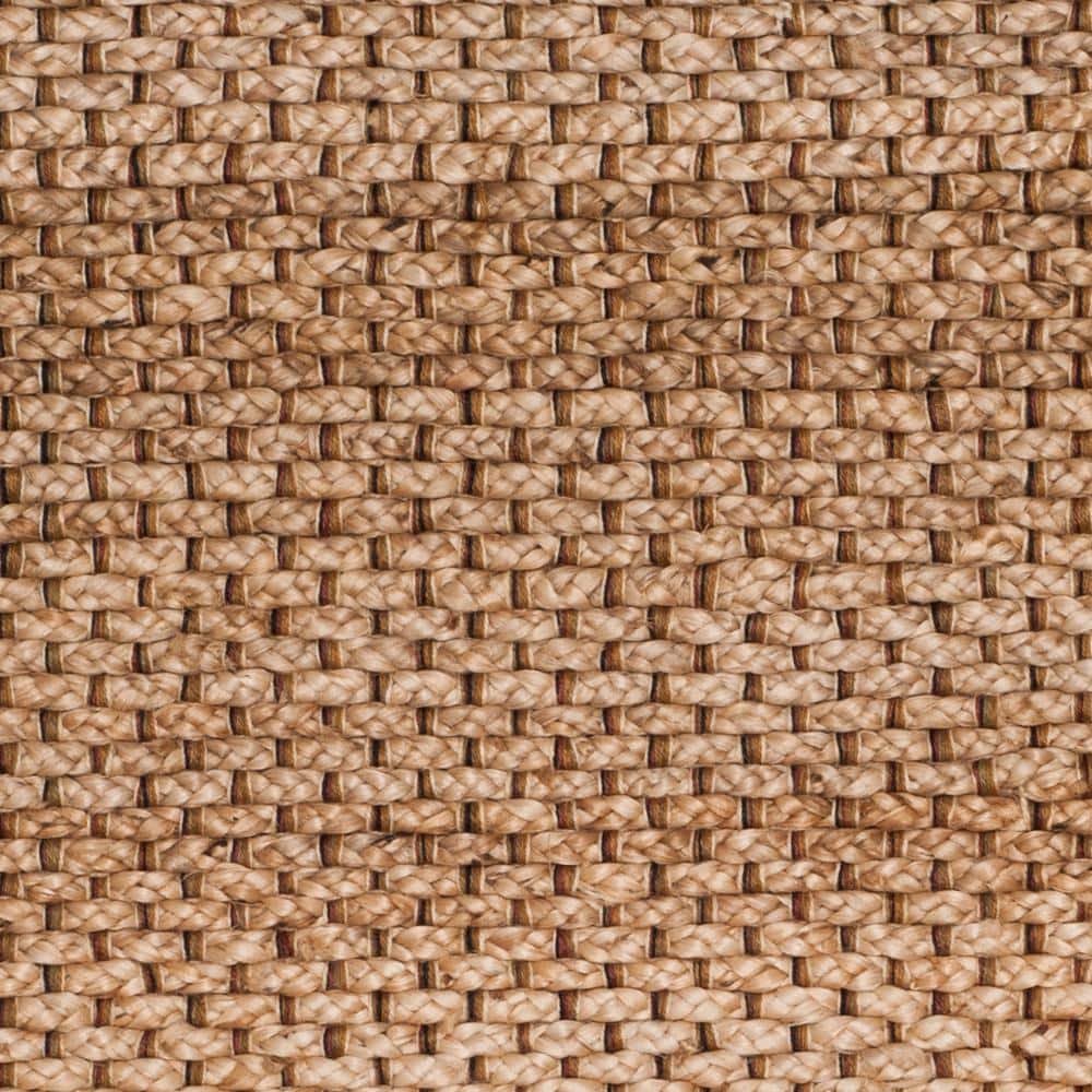 Natural Jute Flat Woven Reversible 3' x 5' Rug