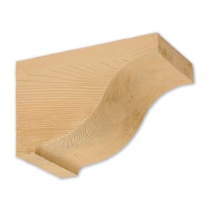 7 3/8 in. x 7 in. x 11 3/8 in. Polyurethane Timber Corbel