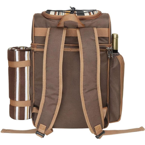 XIX-PALMS SHOREBREAK PICNIC COOLER STRAW BACKPACK– WEARHOUSE CONSIGNMENT