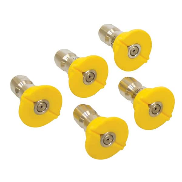 STENS 1/4 in. Tip and Nozzle Size 4 Pressure Washer Nozzle Accessory Kit for General Pump, (5-Pack)