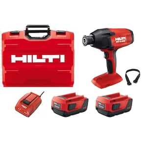 22-Volt SID 8 Lithium-Ion Cordless 7/16 in. Hex Impact Driver Kit with Two 4.0 Ah Batteries, Charger and Strap