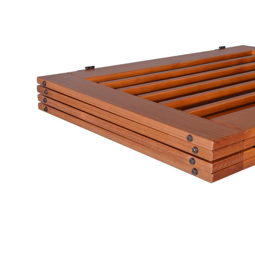 Gray 36" Solid Wood Freestanding Pet Gate with Swinging Door